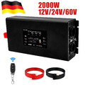 2000W 4000W Wechselrichter Reiner Sinus Spannungswandler 12V 24V 230V Inverter