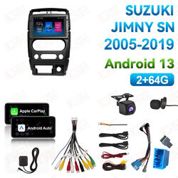 Android 13 Carplay Autoradio GPS Navi WiFi Für Suzuki Jimny SN 2005-2019 2+64GB