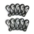 Karabiner Schl??sselanh?nger Snap Clip Haken Zelten 10Pcs Edelstahl Schnalle