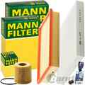 MANN FILTER INSPEKTIONSPAKET passend für VW POLO 9N SKODA FABIA 6Y SEAT IBIZA 6L