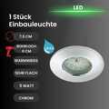 BRILONER Attach LED Downlight Chrom Deckenlampe