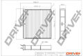 Innenraumfilter Partikelfilter DP1110.12.0043 Dr!ve+ für RENAULT SCÉNIC II