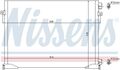 NISSENS (940109) Kondensator, Klimaanlage für NISSAN OPEL RENAULT