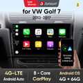 4G+64GB Android 13 Autoradio CarPlay GPS Navi für Golf 7 2013-2017 4G LTE RDS