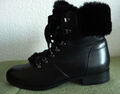 Damen Stiefelette Boots Gr.44 Horsch Italy Leder Schwarz Wie Neu