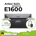 Sparpaket Anker SOLIX Solarbank E1600 Speicher + Wechselrichter Balkonkraftwerke