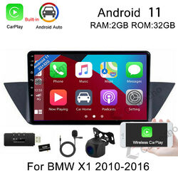 DAB+ Für BMW X1 E84 2010-2016 Carplay 10.1" Android 11 Autoradio GPS Navi FM USB