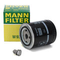 MANN W930/21 Ölfilter + Ablassschraube für VW PASSAT B5 AUDI A4 A6 A8 SUPERB V6