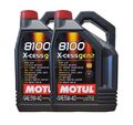 Motul 8100 X-cess gen2 5W-40 2x5 Liter Motoröl MB 229.5 PSA 2296 RN700 VW 50200