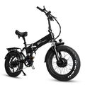 20 Zoll E-Bike 48V 18Ah Klapprad Elektrofahrrad  1500W Doppelmotor Moped ebike