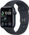 Apple Watch SE 2.Gen 2022 GPS + Cellular 44mm Alu Mitternacht - GUT REFURBISHED