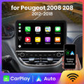 6+128GB Android 13 für Peugeot 2008/208 2013-2017 Autoradio GPS Navi Carplay DSP