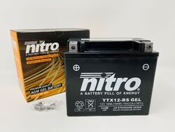 Motorrad Batterie YTX12 SLA GEL für AGM wartungsfrei YTX12-BS für Triton Baja 30