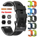 Silikon Quick Fit Armband Für Garmin Fenix 5 6 7 8 E 5X Plus 6X 7X Pro 955 965