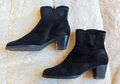 Gabor Stiefeletten Wildleder schwarz Gr. 8 / 42