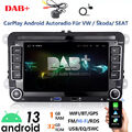 7" Android 13 Autoradio GPS Navi Für VW Golf 5 6 Polo T5 Touran mit Kamera DAB+ 