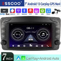 Für Mercedes Benz C/CLC Klasse W209 C209 W639 Carplay Autoradio Android 13 DAB+