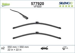 VALEO Wischblatt Scheibenwischer SILENCIO FLAT BLADE SET 577920 für MERCEDES GLC