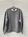 Nike Gr. XL Pullover vintage 90s grau meliert Sweatshirt Sweater