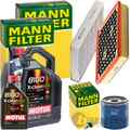 MANN INSPEKTIONSPAKET+6L MOTUL 5W-30 ÖL passend für OPEL INSIGNIA A 2.0 TURBO