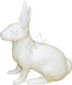 Design Hase Figur Garten Statue Skulptur Figuren Skulpturen Dekoration Neu c773