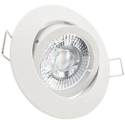 LED Einbau Strahler SET dimmbar Decken Spot 230V Leuchte 7W SD GU10 CL-PRE/CAR