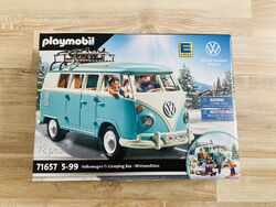 PLAYMOBIL Volkswagen T1 Camping Bus - Winteredition (71657) ***EDEKA***NEU***OVP