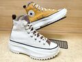 Converse Run Star Hike Tri-Panel Orange White Clay Sneaker Gr. UK 5,5