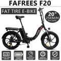 E-bike Elektrofahrrad Klapprad 20 Zoll Fat bike 250W 16AH Herren Damen Citybike