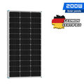 200W PV Solarmodul 12V mit hocheffizienten monokristallinen 9BB PERC für Balkon