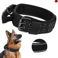 Upgrade Taktisches Hundehalsband Mit Kontrollgriff, Weich Gepolstertes Nylon