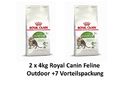 Royal Canin Feline Outdoor +7 | 2 x 4kg Katzenfutter Vorteilspack