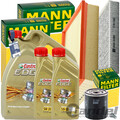 MANN INSPEKTIONSPAKET+7L CASTROL 5W-30 MOTORÖL passend für VW T5 T6 2.0 BiTDI