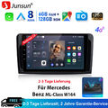 Für Mercedes Benz ML/GL Klasse W164 X164 Andriod 13 Autoradio BT Carplay GPS Nav