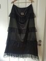 Aderlass Noble Skirt Satin Black Gothic Schwarz 40/42 A-2-15-070-00 Gr. L Rock 