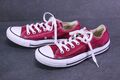 Converse All Star Classic OX Sneaker Chucks Gr. 37,5 bordeaux rot Canvas CH3-596