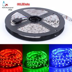 RGB LED Stripe Wasserdicht Leiste Streifen Band Licht Leuchte Lichterkette 1-10m