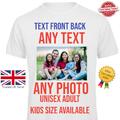 Personalisiertes T-Shirt individuell Ihr Foto Logo Text Shirt bedruckt Hirsch do Hen Party