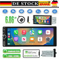 Autoradio 1 DIN Mit Android 13 32G Apple Carplay GPS Navi RDS Bluetooth USB WIFI