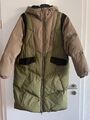 ICHI Damen Winterjacke Mantel Parka Steppmantel Wintermantel Gr. M