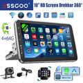 4+64GB Android 13 Apple Carplay Autoradio 1 DIN GPS Navi 360° Drehbar Bildschirm