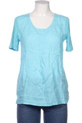 Peter Hahn Bluse Damen Oberteil Hemd Hemdbluse Gr. EU 38 Leinen Blau #1elu1plmomox fashion - Your Style, Second Hand