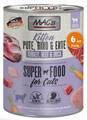 MAC's Cat Kitten Pute, Rind & Ente (getreidefrei) 6 x 800 g