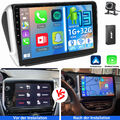 1+32G Carplay Android 13 Autoradio GPS DAB Für Peugeot 208/2008 2012-2018 Kamera