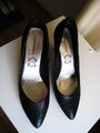 Damen Schuhe Pumps Schwarz High Heels Gr. 39 wie NEU!