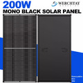 200W 400W 800W 1000W Mono Solarpanel Solarmodul PV-Anlage für 12V/24V Batterien