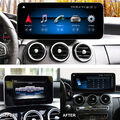 12,3" Autoradio 8+128G Für Mercedes-Benz C GLC W205 X253 GPS Navi Carplay DSP 4G