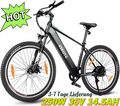 E-Bike,27,5Zoll Elektrofahrrad Mountain,250W 14.5Ah  EFahrrad Herren MTB Pedelec