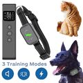 300-500M Dog Bark Collar Waterproof with Remote Shock Dog Trainer for All Breeds