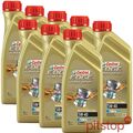 8L = 8x 1L CASTROL EDGE TURBO DIESEL 5W-40 TITANIUM VW MERCEDES FORD RENAULT